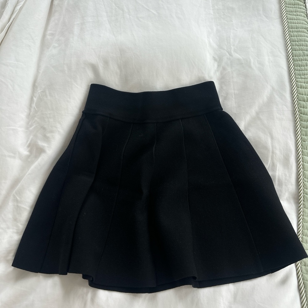 Club Monaco Black Skater Skirt